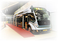 futuristic bus